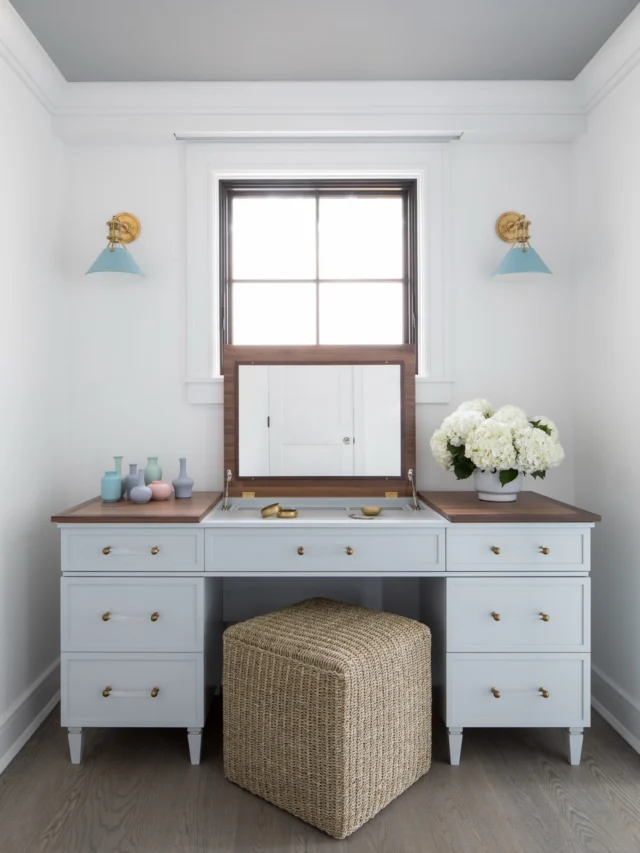 Picture yourself preparing for an evening out on the town at this stunning custom vanity. Made-to-order cabinetry is unique in size, color, shape, and finish, and offers endless customization opportunities with the individual details you desire. For example, we designed this vanity with a hidden mirror, generous storage options, an integrated hair tools drawer, and dual finishes that make it a standout piece to be cherished for years to come. Our full-service design offerings include custom cabinetry concepting and design - head to the link in our bio to learn more!

➡️ Dreaming up a custom new build or large scale renovation of your current home? We’d love to help shape it with you!

➡️ Did you know our design projects aren’t limited by location? We’re currently working in the Delray Beach-Boca Raton-Highland Beach area of Florida and have completed projects in New York, Connecticut, Delaware, Pennsylvania and beyond.

➡️ Don’t live locally but have - or are dreaming of - a home here in Hamilton, NY? No problem! Distance is not a barrier. Our team can work with you remotely to design, manage, and bring your vision to life.

➡️ Feeling like your existing space doesn’t reflect how you live or come together cohesively and with intention? Our full-home furnishings, accessorizing, and staging services will bring everything into alignment.

➡️ Email Erika with a brief description of your project via the link in our profile and let’s create something extraordinary together! 

Design + Details // @swankbydesign 
Lens // @raquellangworthy.photo 
Builder // @gatewaydevelopmentct 
Architect // @petercadouxarchitects 
Project // Hardwick Cottage on the Sound