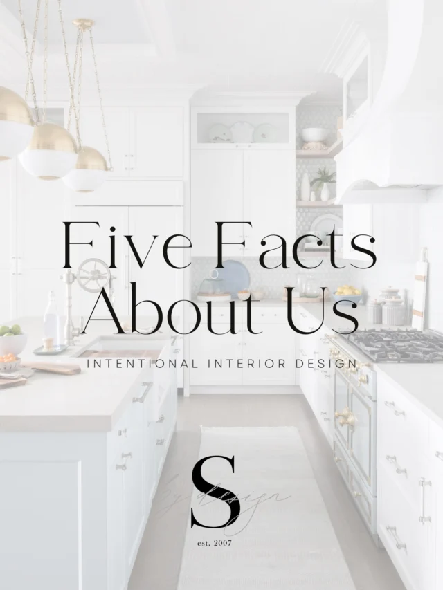 Did you know? Five facts about us! ✨

#intentionalinteriordesign
#southfloridadesigner
#connecticutdesigner
#fullservicedesign 
#detaildriven